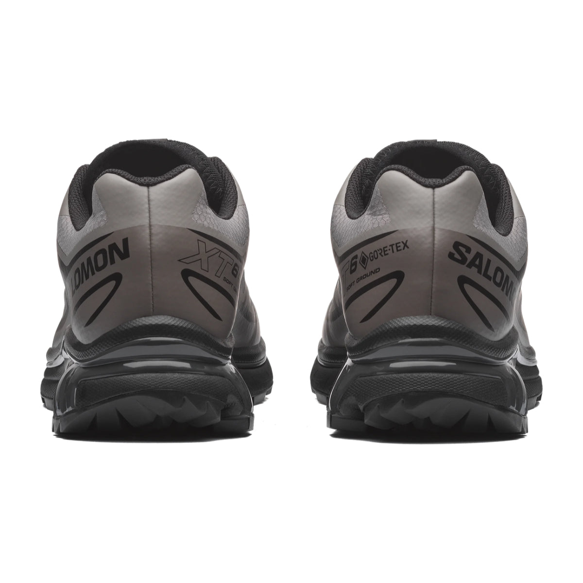 Salomon XT6 GTX Black Cloudburst Dark Gull Gray Unisex Sneaker