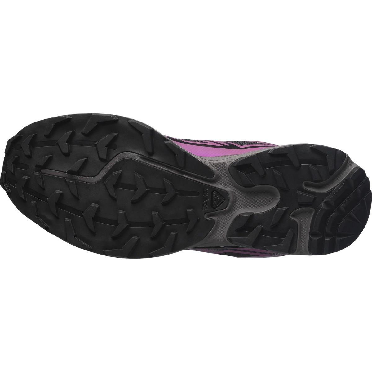 Salomon XT6 Unisex Sneaker  Iridescent Black Hollyhock Plum Perfect