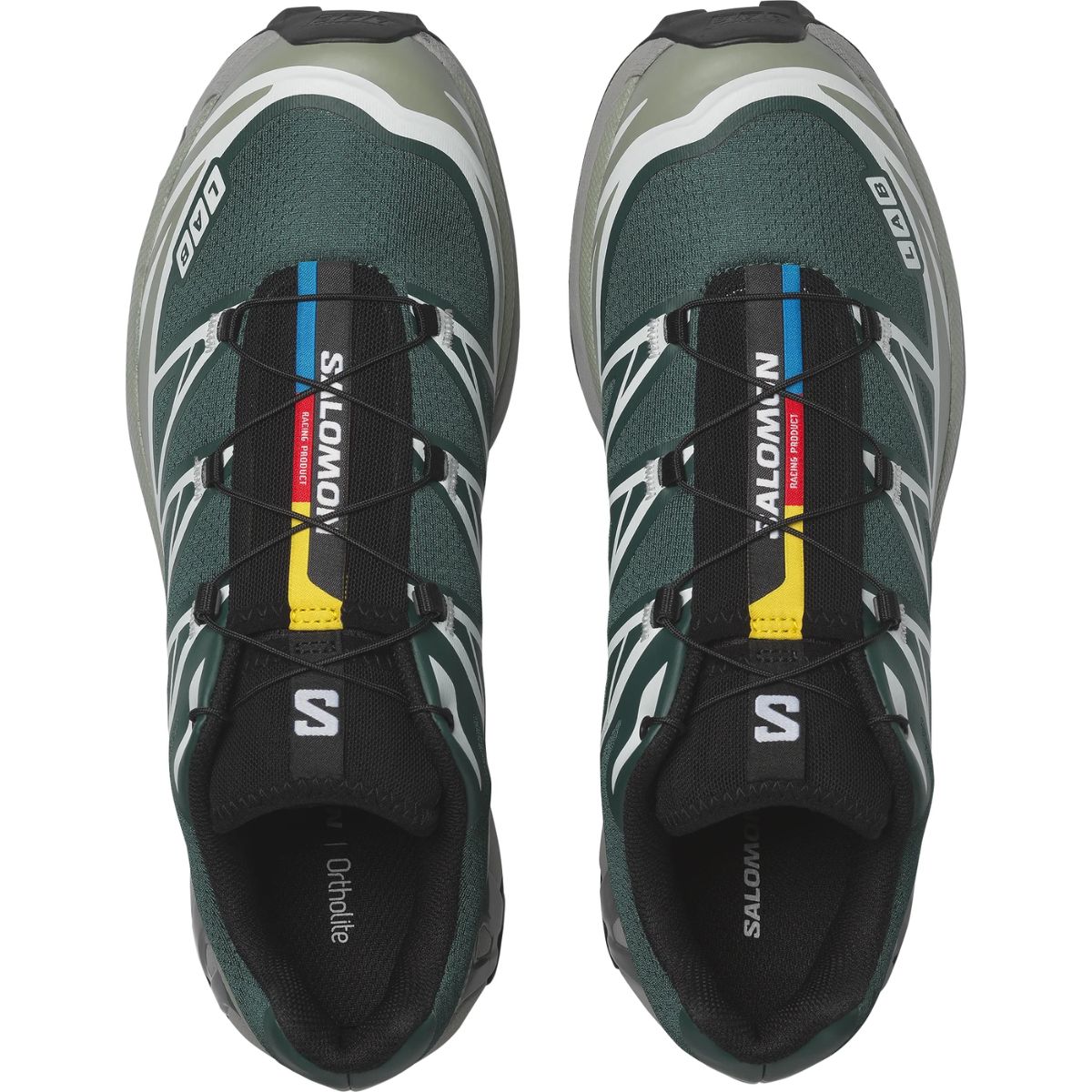 Salomon XT 6  Unisex Sneaker Bistro Green Green Milieu Black