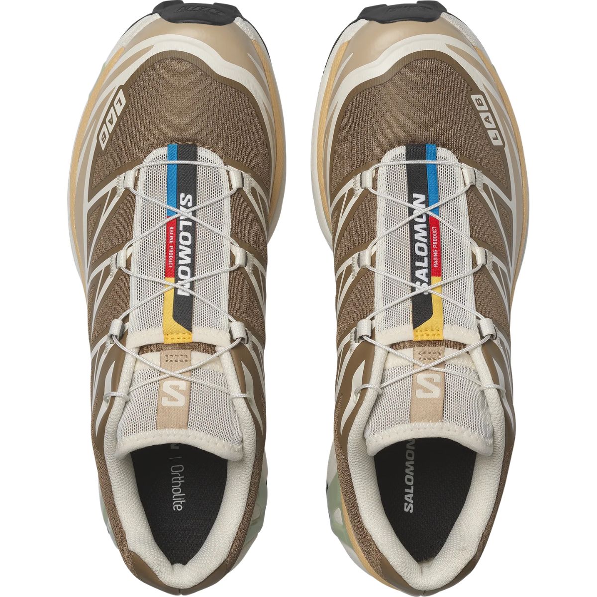 Salomon XT 6 Unisex Sneaker Coyote Brown Safari Sahara Sun