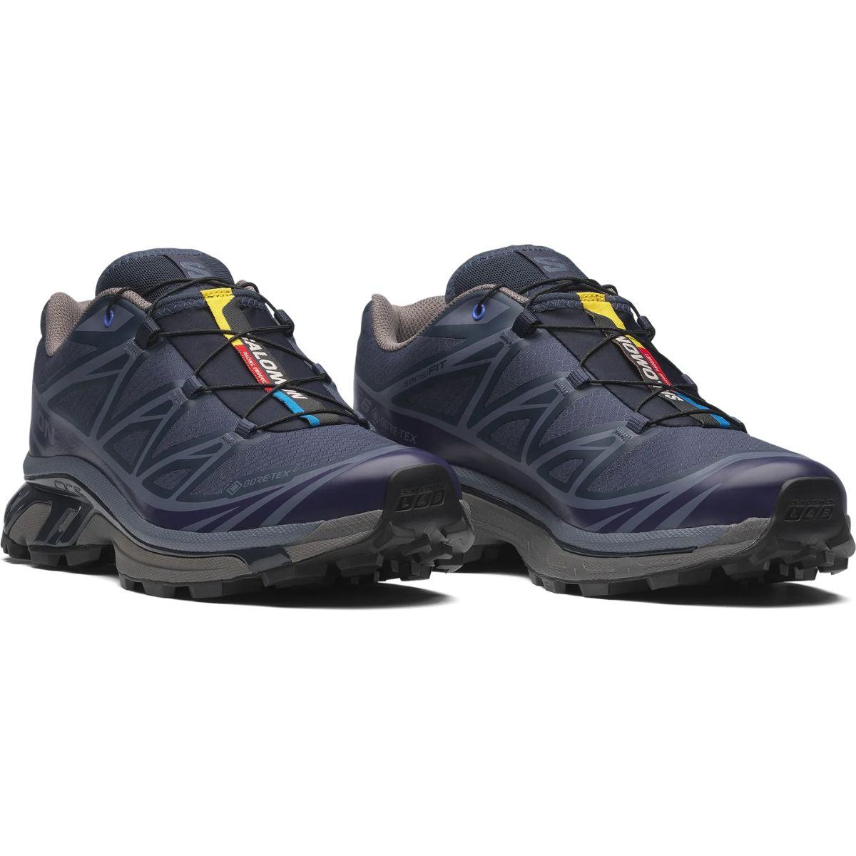 Salomon XT 6 GTX Unisex Sneaker Blue Nights Astral Aura Plum Kitten