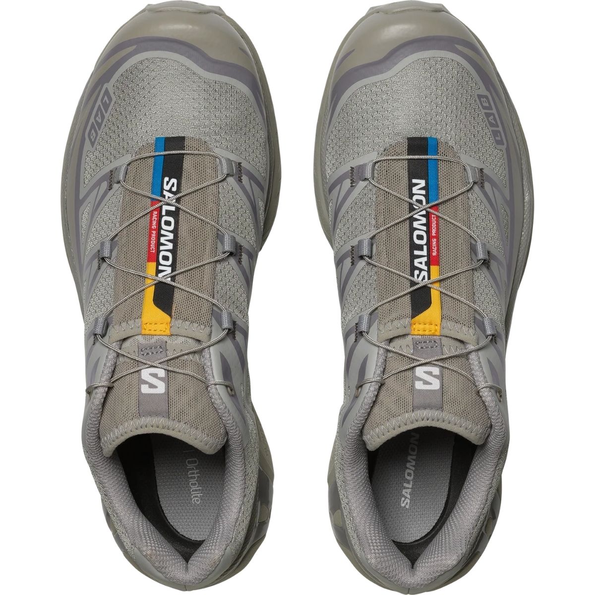 Salomon XT 6 Unisex Sneaker Ghost Gray Gray Flannel