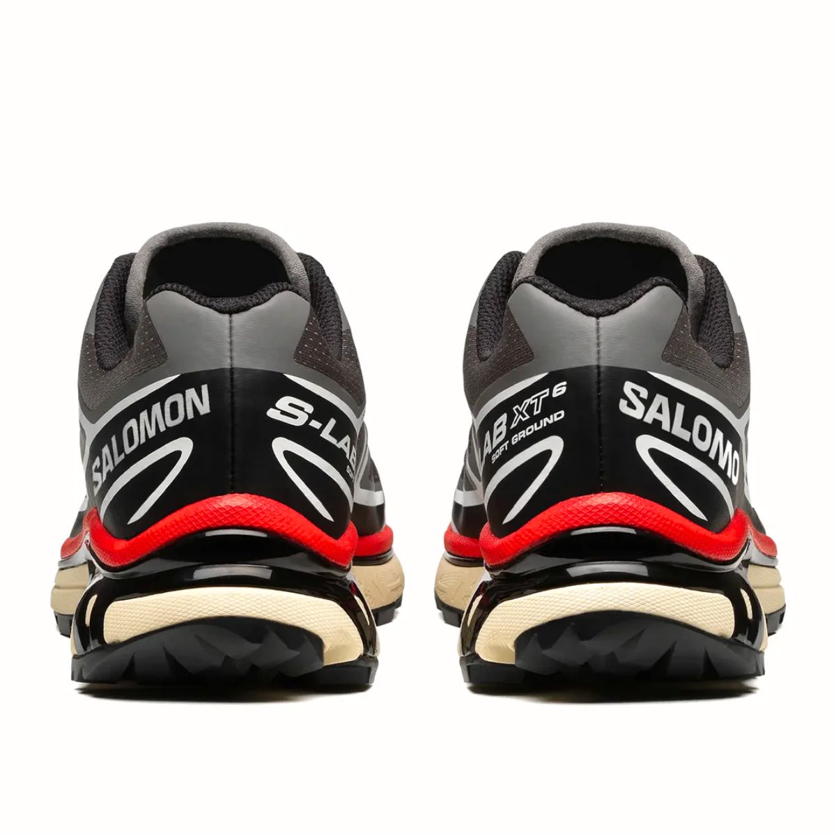 Salomon XT 6 Pewter Black Turmeric Unisex Sneaker