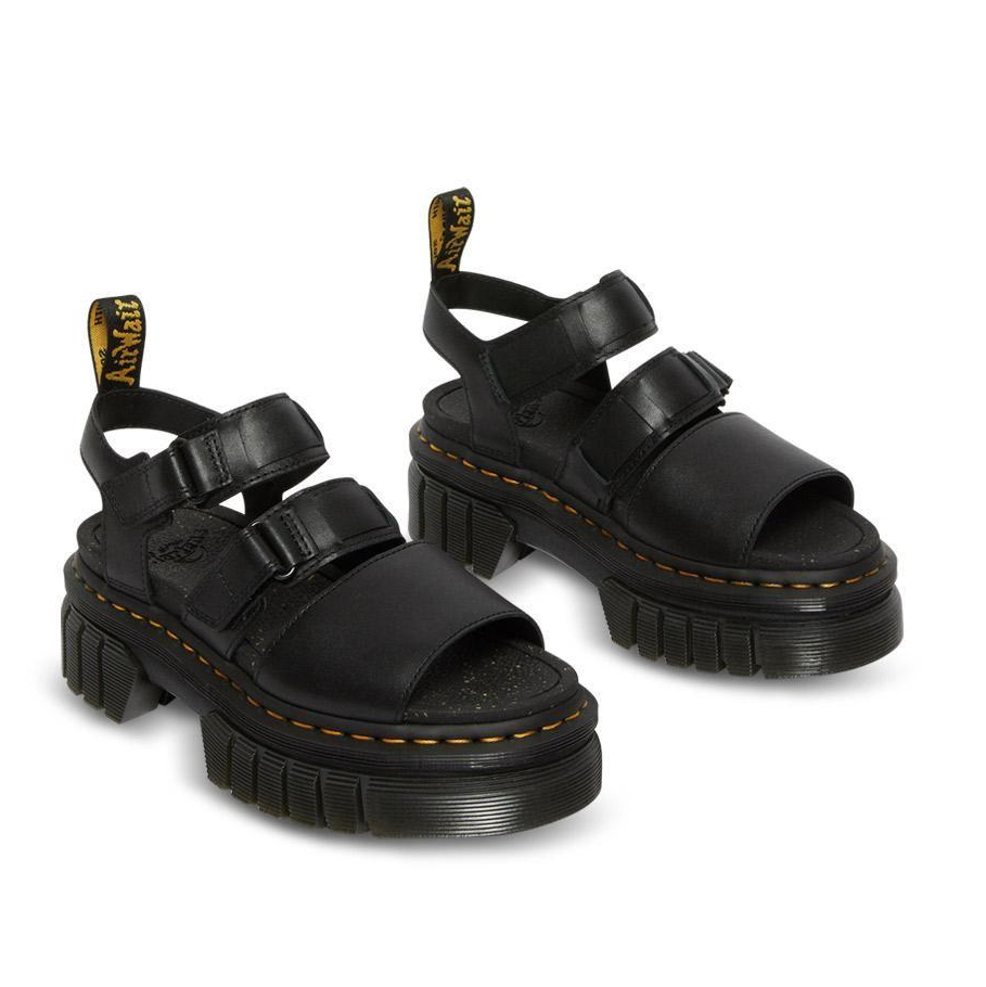 Dr Martens Ricki 3 Strap Sandal Black - Last Pair UK6.5