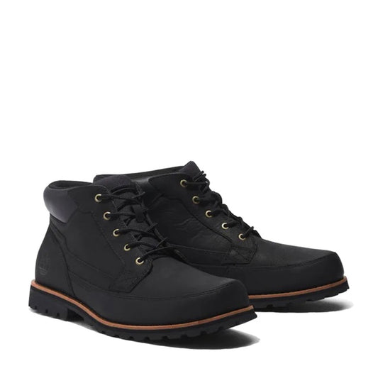 Timberland Mens Attleboro Premium Chukka Black Full Grain