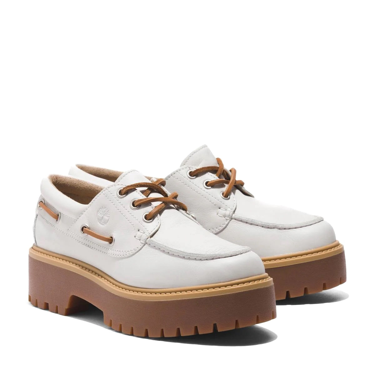 Timberland Stone Street 3 Eye Lug White