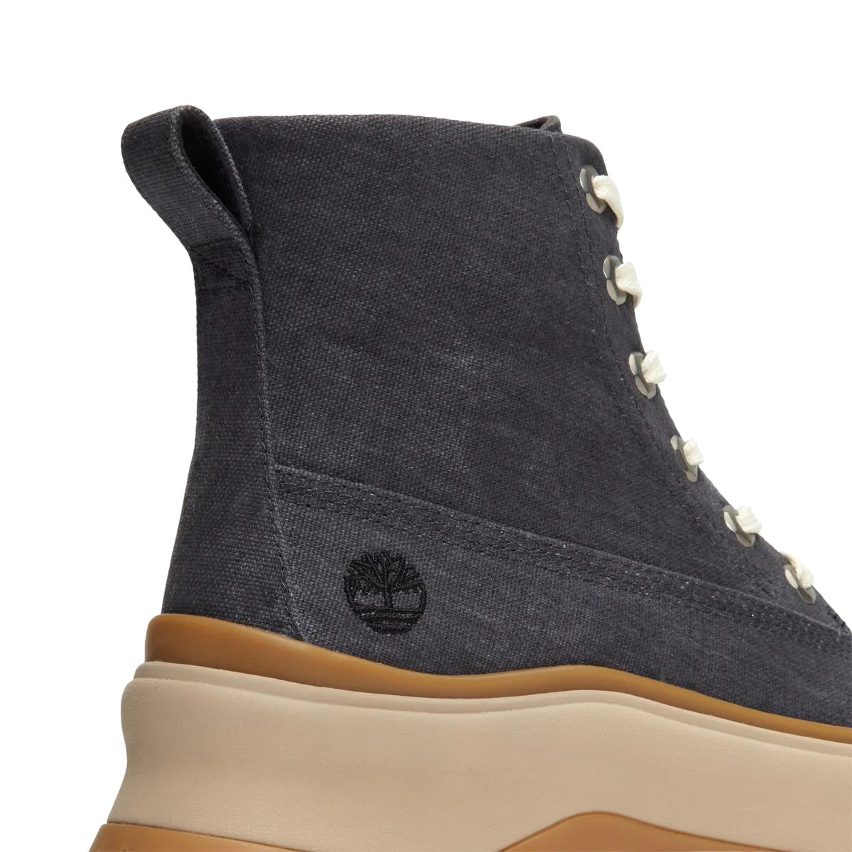 Timberland Roxie Lane Mid Dark Grey Canvas