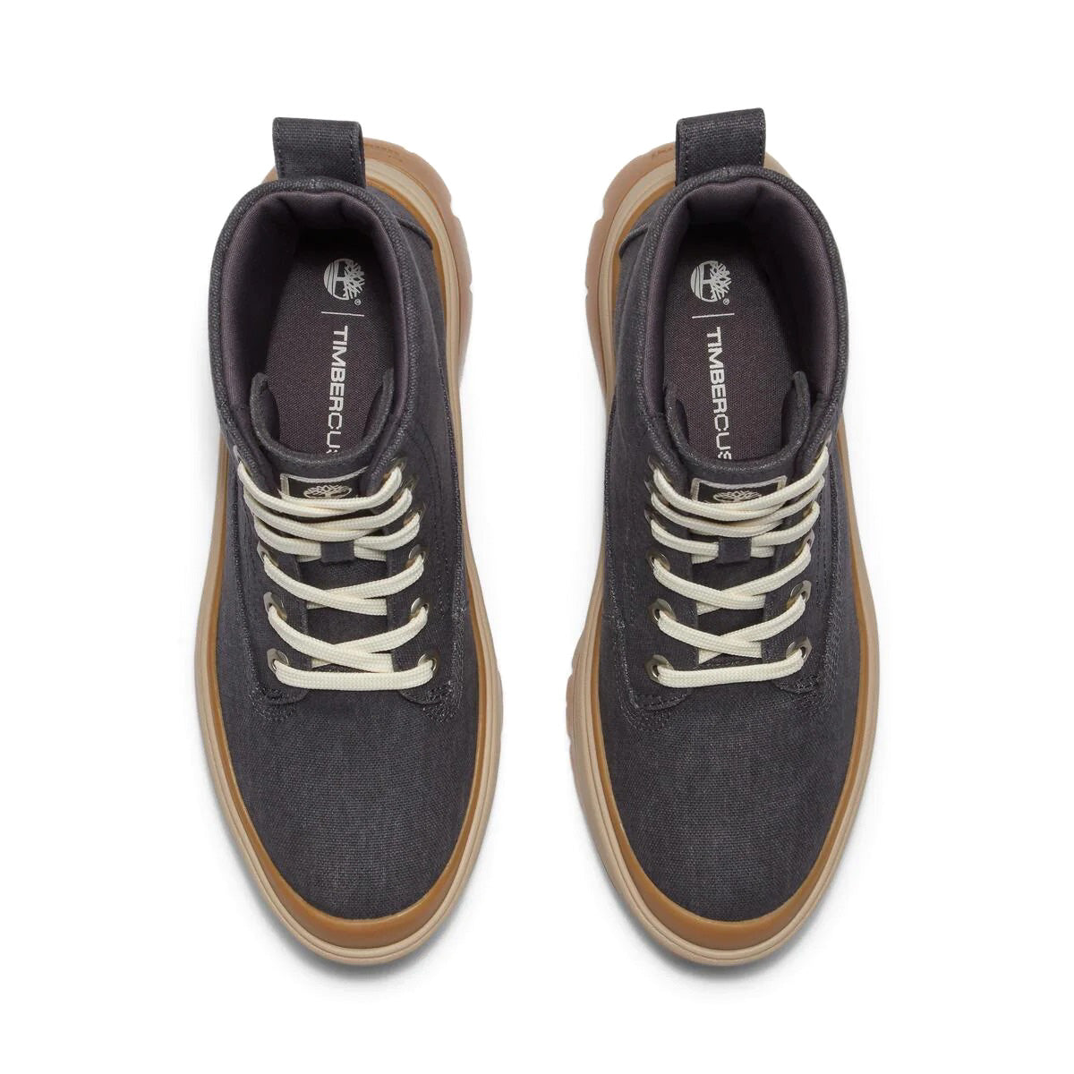 Timberland Roxie Lane Mid Dark Grey Canvas