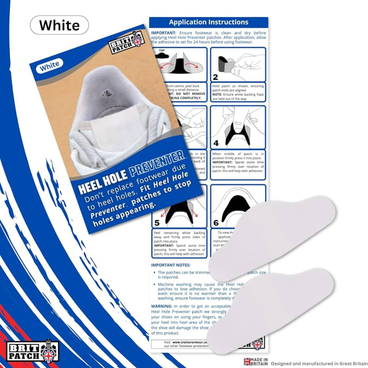 Trainer Armour Heel Hole Preventer