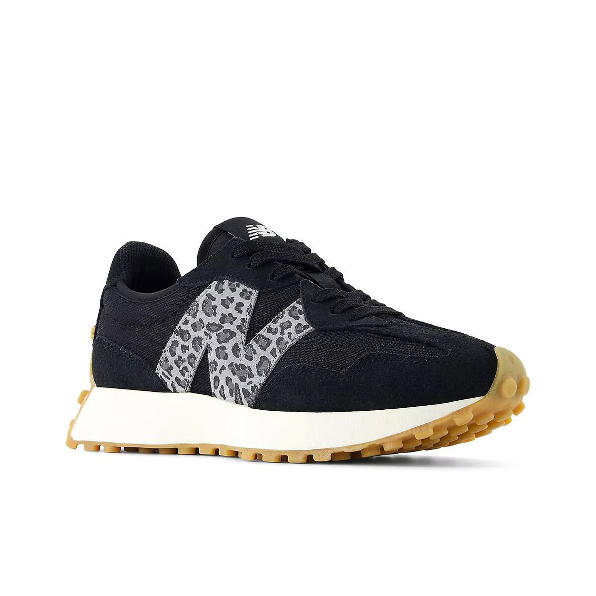 New Balance 327 Black/Leopard WS327LPC