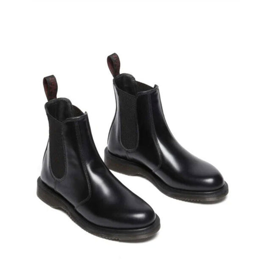 Dr Martens Flora Polished Smooth Black