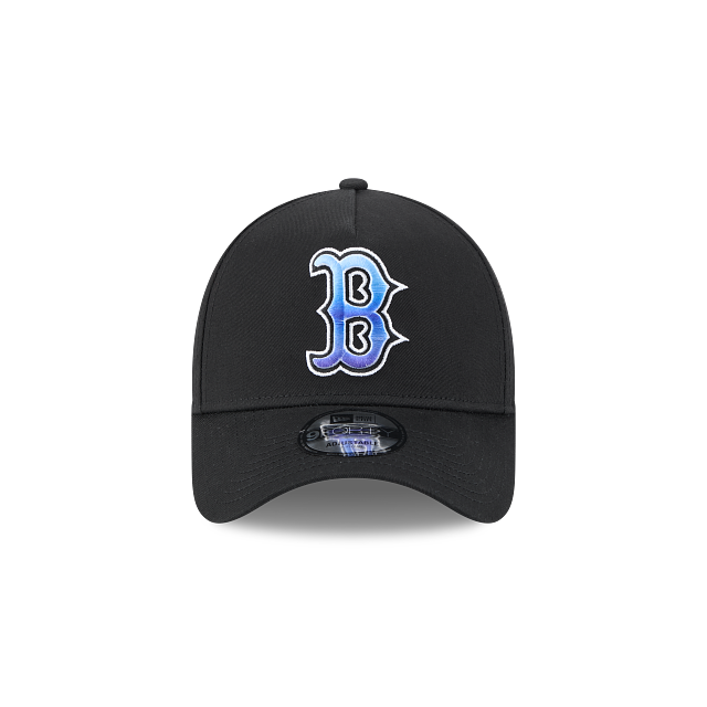 New Era 9Forty AFrame Boston Red Sox Cap Black Deep Sea Blend Logo