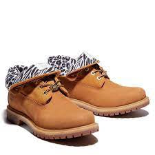 Timberland Roll Top Wheat Zebra Womens A2GVB Last Pair US9