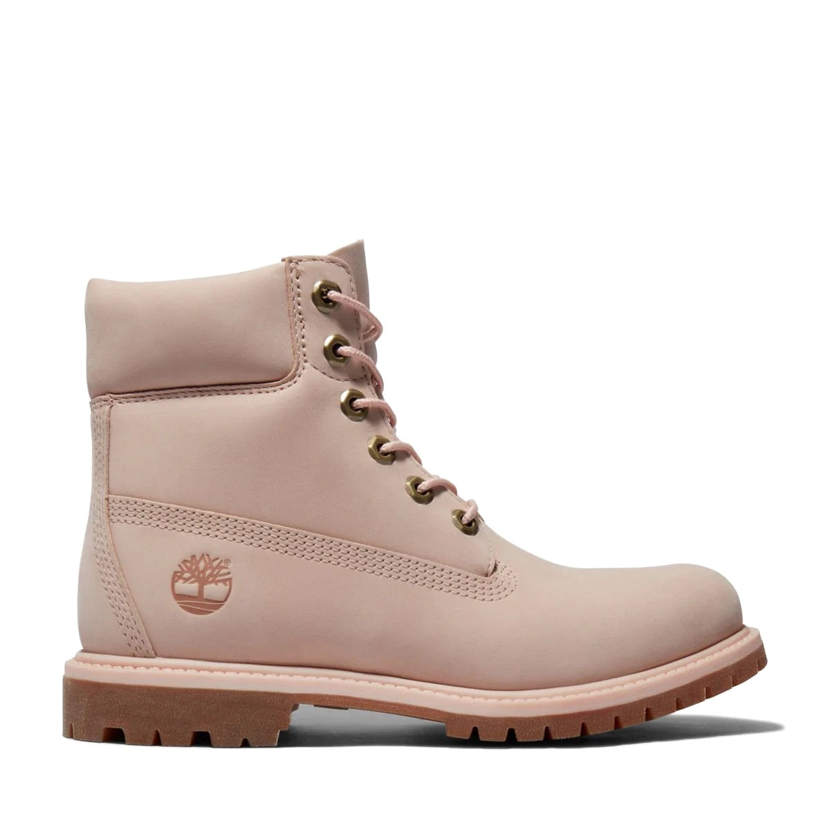 Timberland Womens 6Inch Premium Light Pink Nubuck