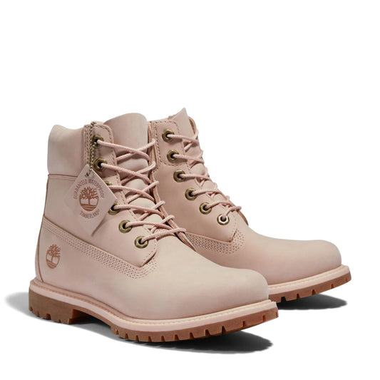 Timberland Womens 6Inch Premium Light Pink Nubuck